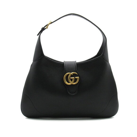 Gucci Aphrodite Shoulder Bag Leather Black - Picture 1 of 10